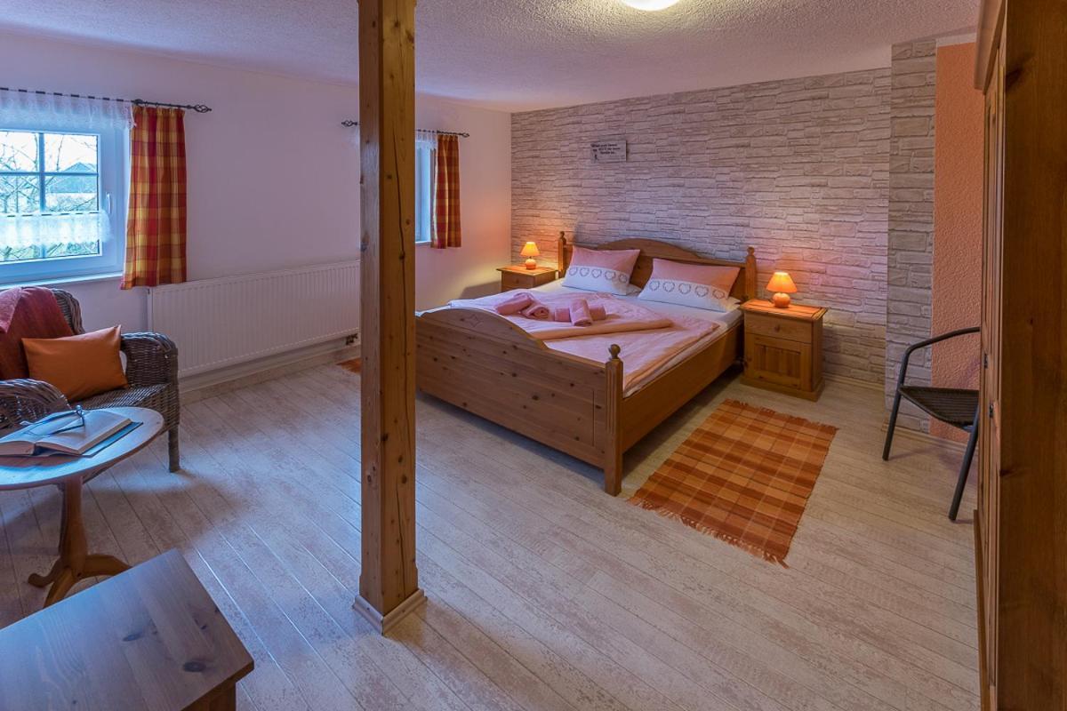 Landhaus Rundblick Im Elbsandsteingebirge Bei Bad Schandau Rathmannsdorf Ngoại thất bức ảnh